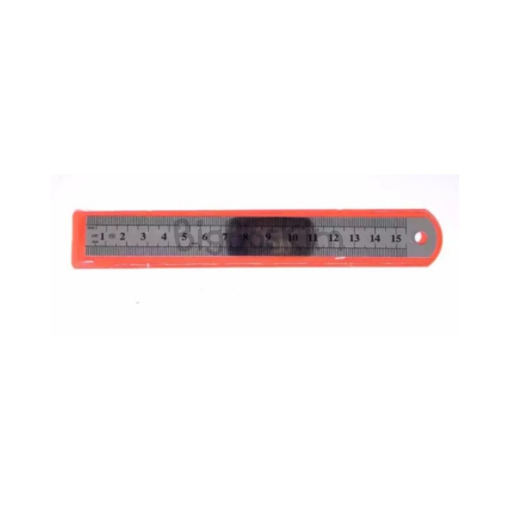 

15 Cm Penggaris Besi - Penggaris Besi - Mistar Stainless 15 Cm
