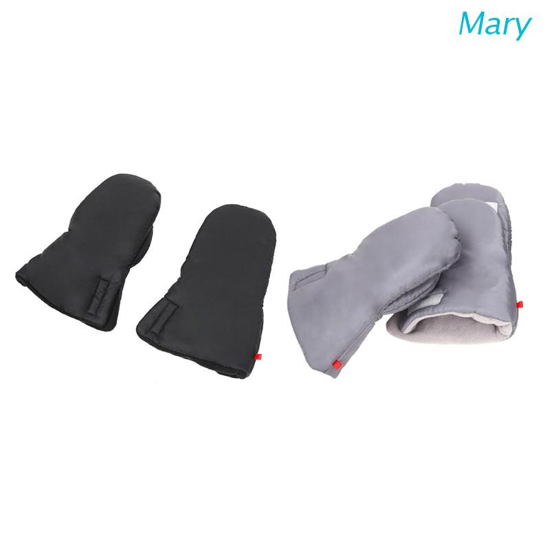 Mary Sarung Tangan Stroller Bayi Anti Beku / Air Ukuran 11.81x7.87 &quot;Untuk Musim Dingin