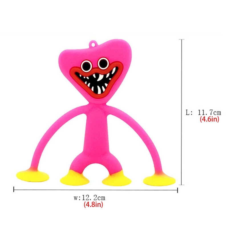 Gantungan Kunci Huggy Wuggy Poppy Playtime Bahan Silica Gel Handmade Diy Untuk Hadiah Ulang Tahun