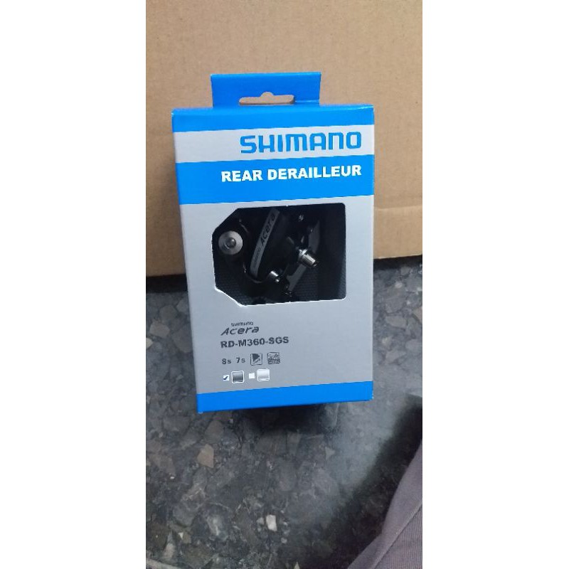 shimano rd acera m360 sgs 7-8 speed-new-original