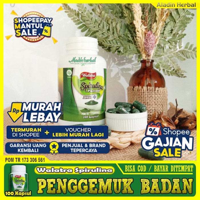 COD - Vitamin Penggemuk Badan Anak dan dewasa - Obat Gemuk Badan