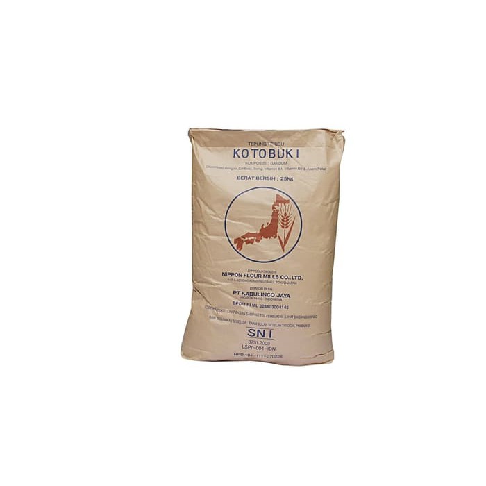 

Tepung Kotobuki 500gr kualitas diatas KUNCI Biru Low Protein