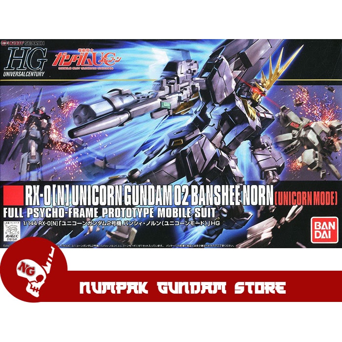 Gundam Unicorn Banshee 02 NORN Unicorn Mode HG 1/144 Bandai