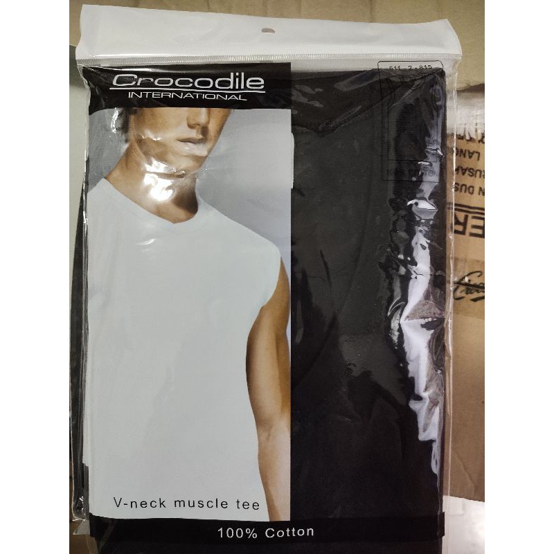 KAOS DALAM TANK TOP PRIA CROCODILE  / SINGLET TANK TOP CROCODILE PRIA /  1 PC