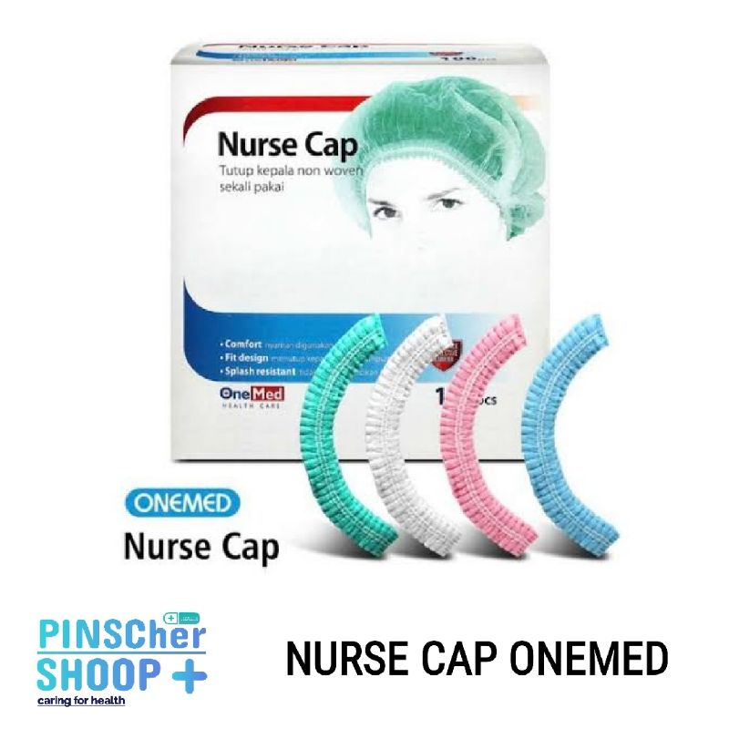 Nurse Cap Onemed Penutup Kepala Surgical