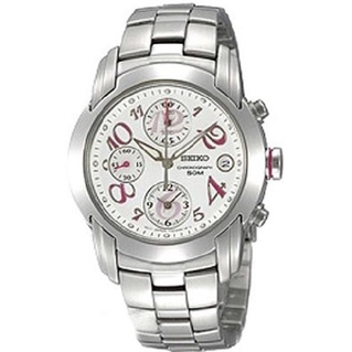 Seiko Criteria SND863P1 Chronograph 50M - Jam Tangan Wanita