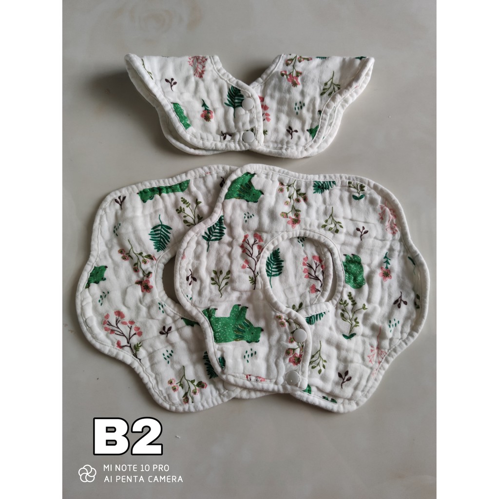 BIB / CELEMEK BAYI MUSLIN MOTIF