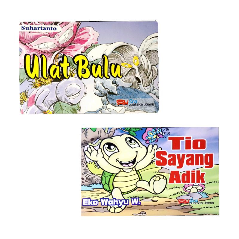 Paket 2 Buku Cerita Anak Bergambar Glossy