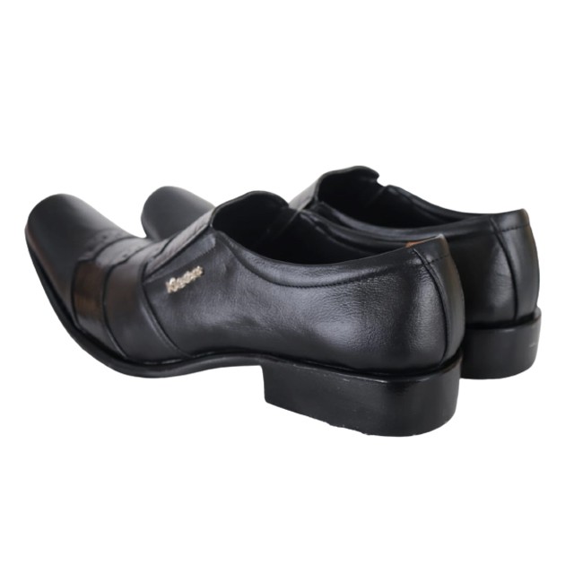 Sepatu Pantofel Pria Formal Kulit Asli Hand Made Model Slip On 2203 Outsole Rubber Anti Slip