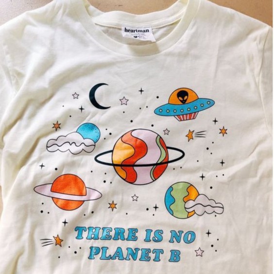 There Is No Planet B T-shirt | crbn_cloth | Aesthetic T-shirt