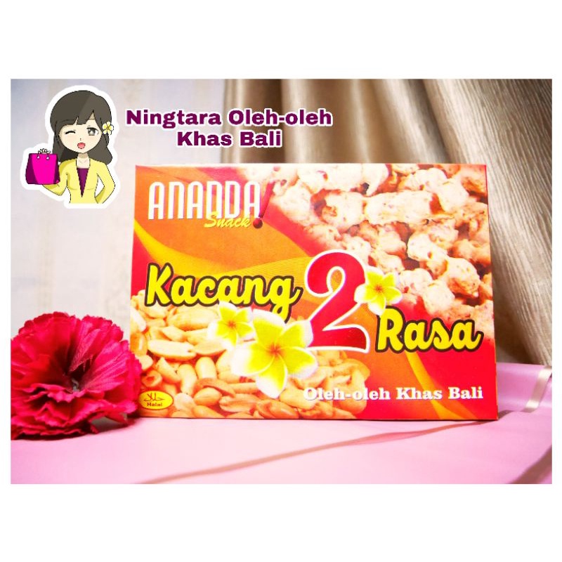 KACANG 2 RASA ANANDA OLEH-OLEH KHAS BALI (DISCO &amp; KAPRI)