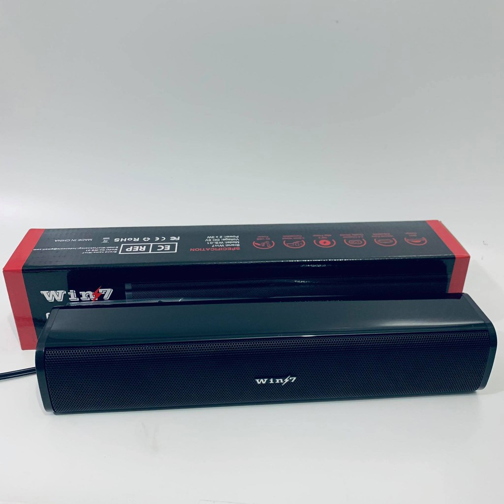 Speaker Win 7 6W Mini Soundbar Speaker