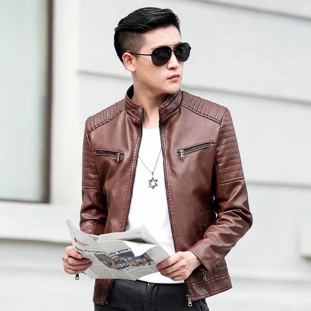 Jaket Kulit Pria Bikers Bandung Keren Terlaris