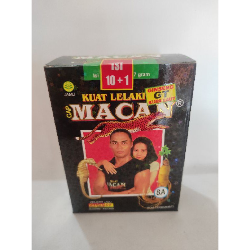 KUAT LELAKI CAP MACAN JAMU PRIA kuat lama stamina