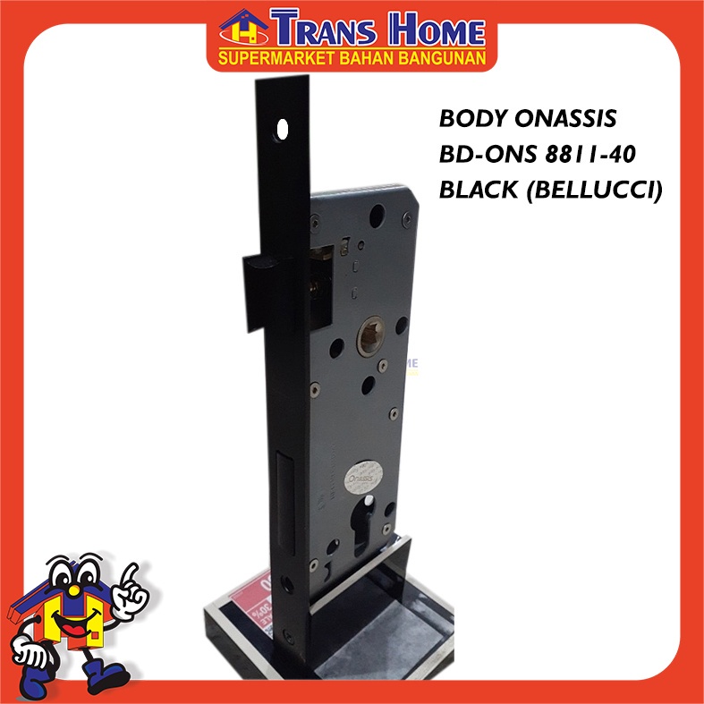 Body Bodi Kunci Pelor ONASSIS BD-ONS 8811-40 Black (BELLUCCI)