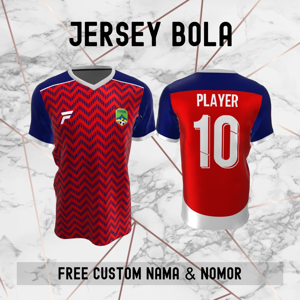 Jersey Persima Majalengka Klub Bola Baju Kaos Custom Nama dan Nomor Punggung - 385
