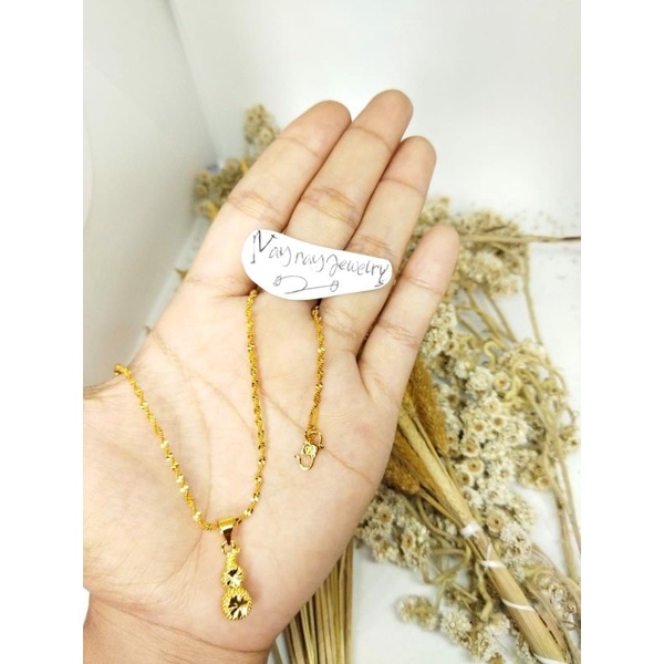 TOP 1 Kalung plintir kcg II uk 45cm ( promo hot warna mirip emas 24k)