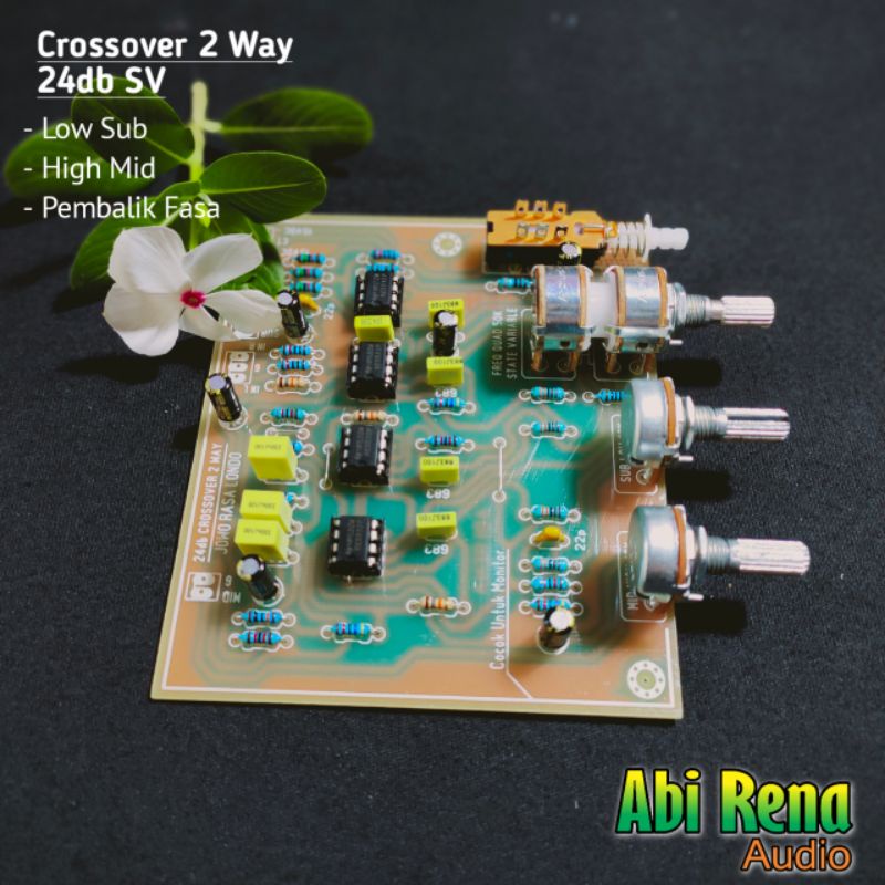 Crossover 2 Way 24db SV