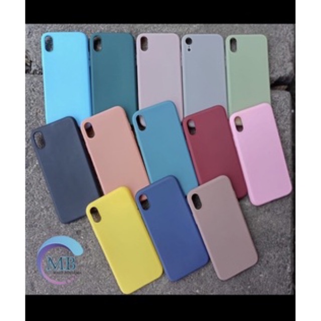 Pl Silicone Case Iphone Xs Max Rongga Logo Iphone