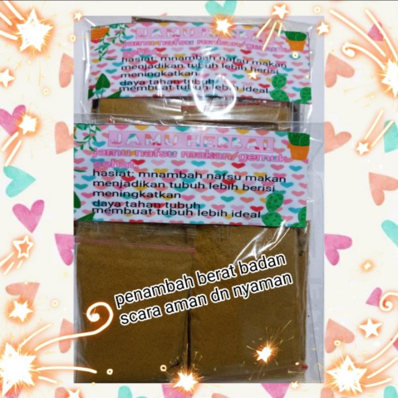 

jamu penambah berat badan