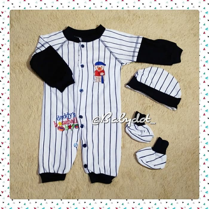 jumper newborn motif baseball HTT