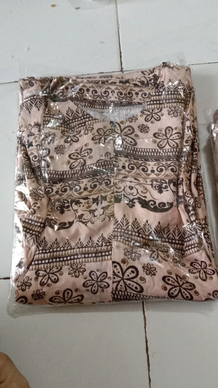 Etnica Dress / Gamis Batik / Gamis Rayon Motif