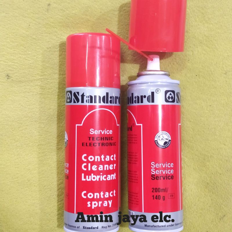 Contatc cleaner lubricant contact spray standard