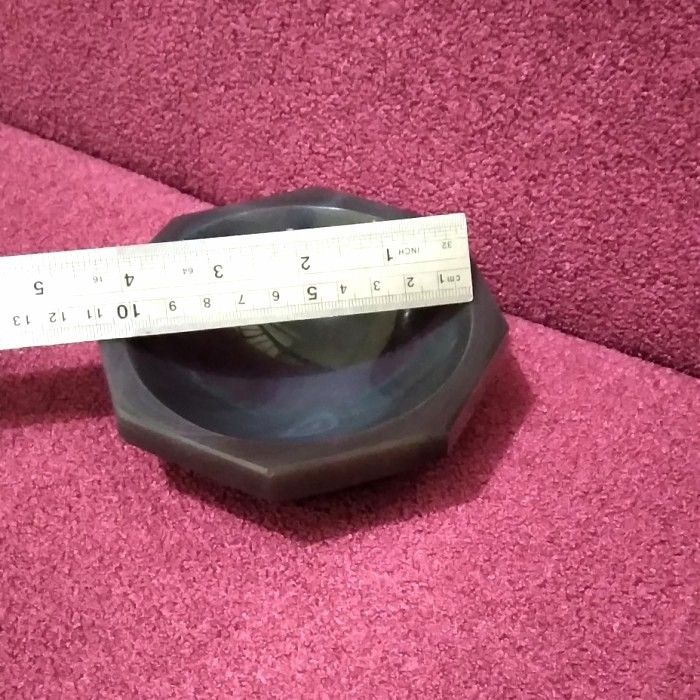 Agate Mortar and Pestle 10 cm