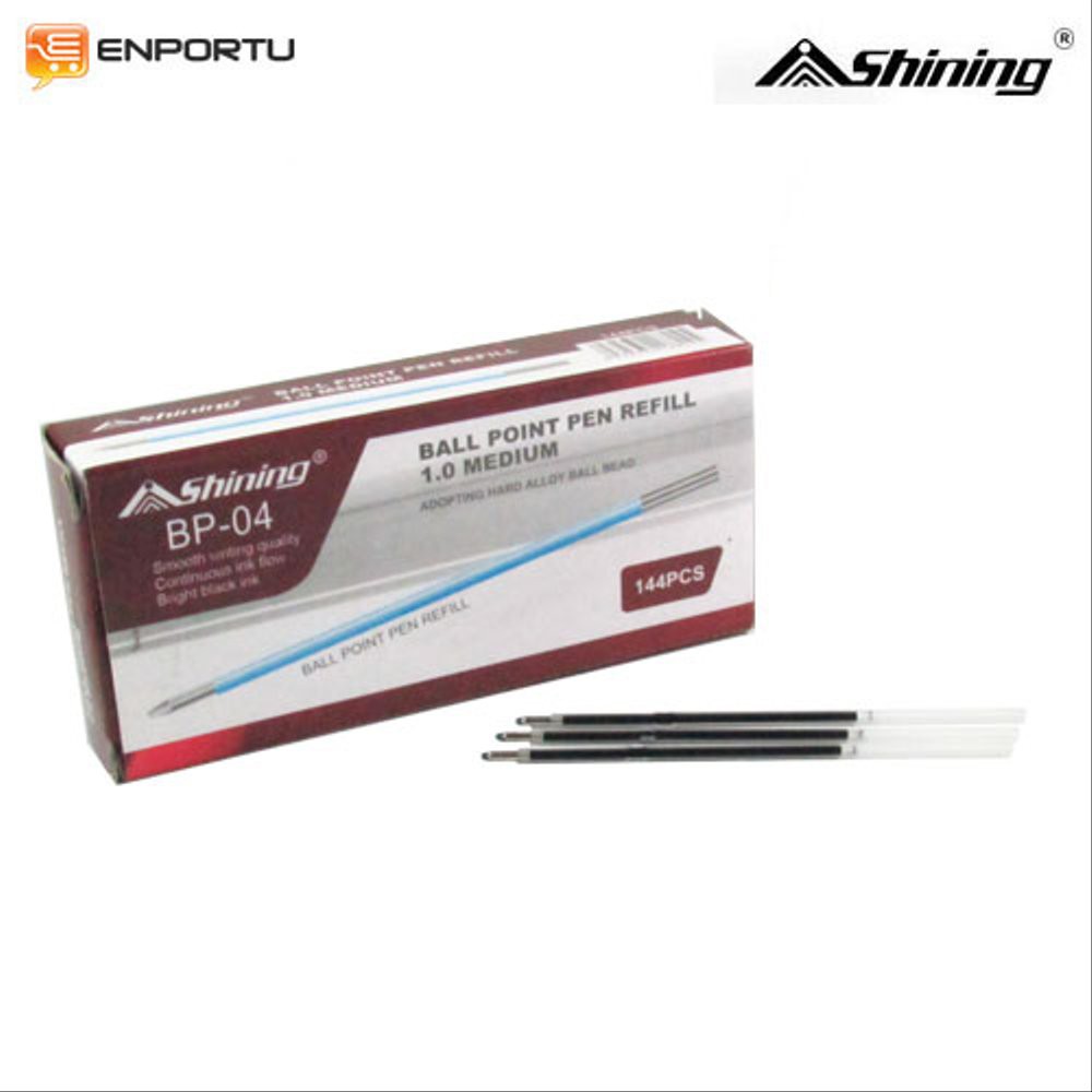 

Terlaris Shining Refill Pulpen Clicker BP-04 - pulpen Cetek Hemat