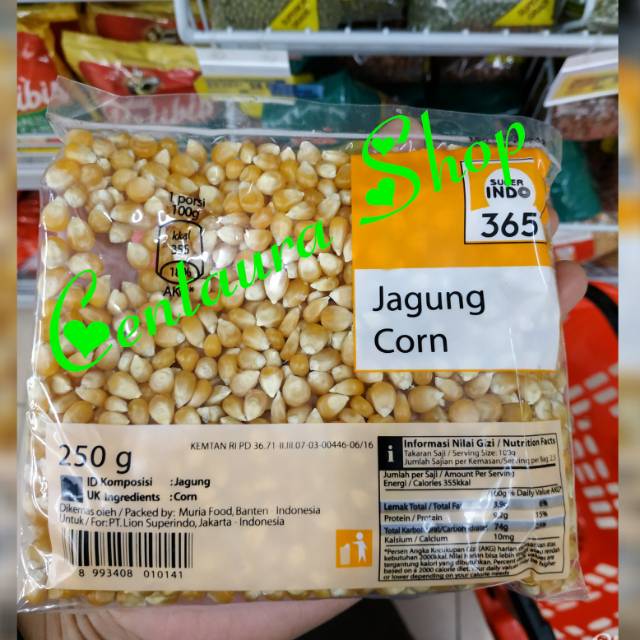 

Jagung Popcorn Kwalitas Super Unggul 250gr