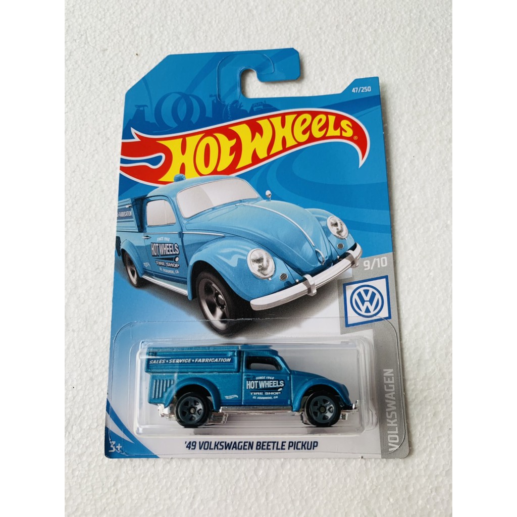 HOTWHEELS HOT WHEELS 49 VOLKSWAGEN BEETLE PICKUP BIRU DIECAST MOBIL MINIATUR VW LANGKA MURAH PERMIUM
