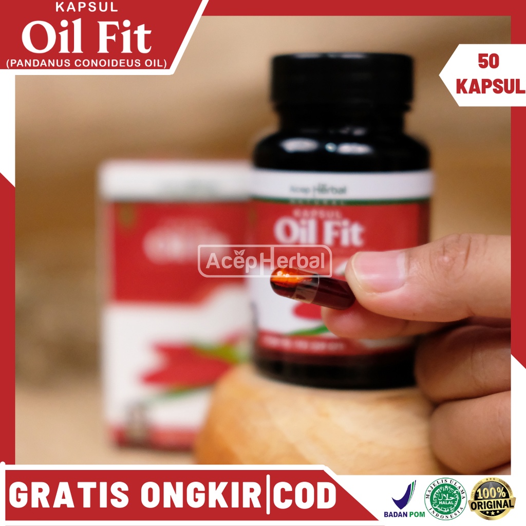 Obat Jantung Berdetak Cepat - Obat Jantung Berdebar Kencang - Jantung Berdebar Debar - Sakit Jantung - Nyeri Dada Sebelah Kiri - Gangguan Irama Jantung - Sesak Nafas - Jantung Lemah Bengkak - Jantung Koroner - Oil Fit Kapsul Buah Merah Papua Original BPOM-4
