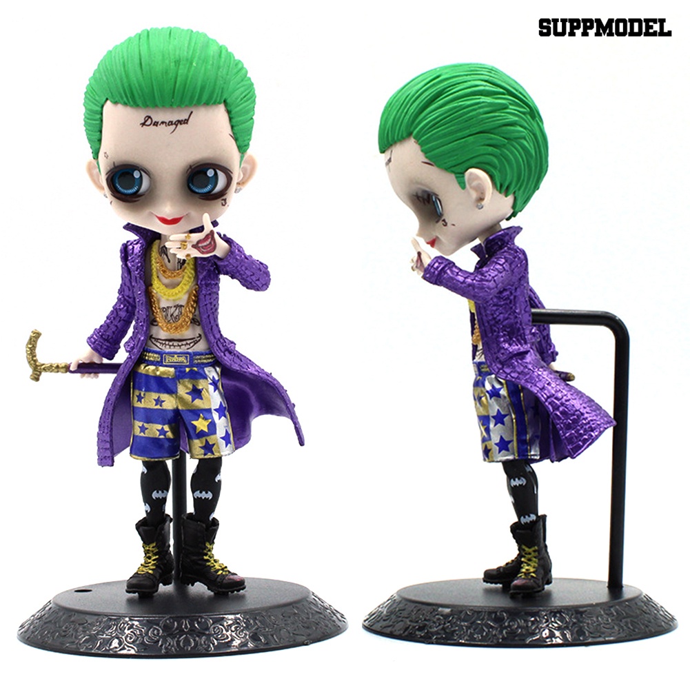 Action Figure Mini Model Anime Joker Suicide Squad Untuk Dekorasi