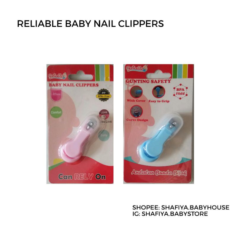 Reliable Baby Nail Clipper Gunting Kuku Safety