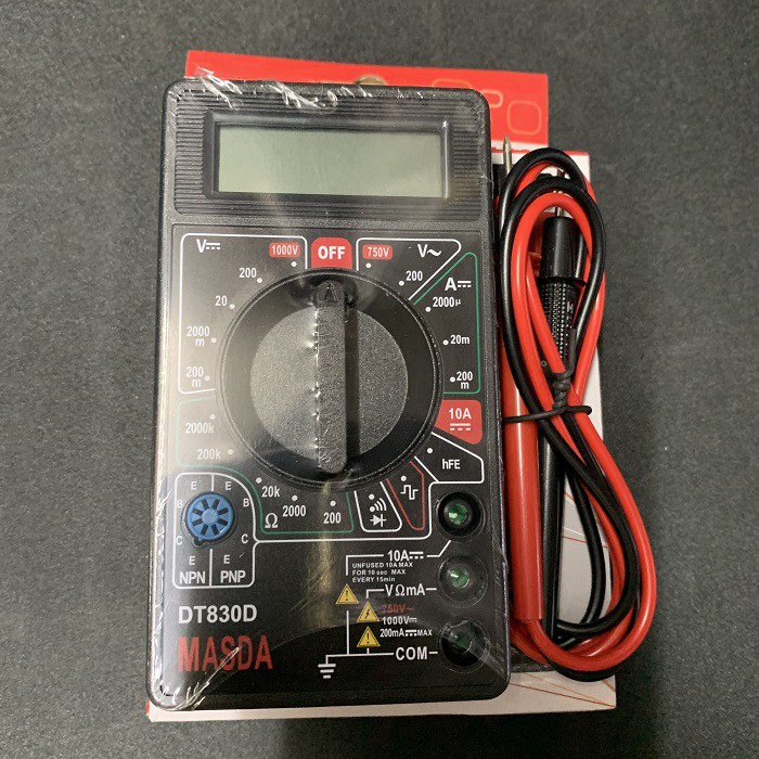 Multimeter Digital Mini Masda DT803B Avometer Multitester