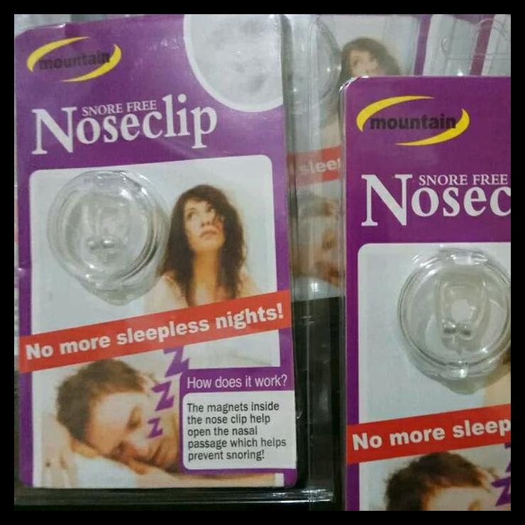 ALAT ANTI DENGKUR NOSE CLIP ANTI NGOROK AMPUH