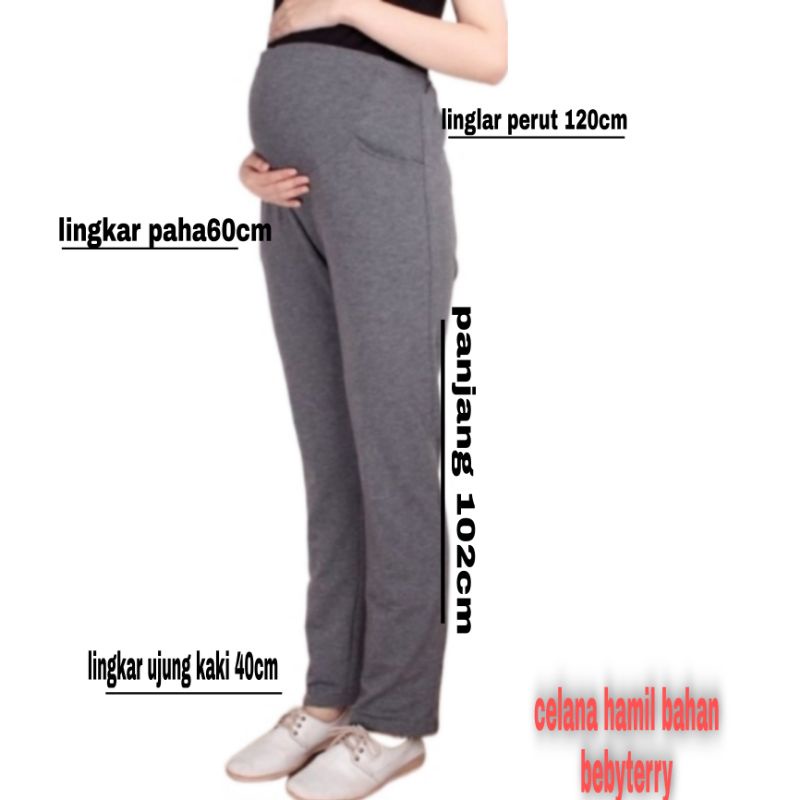 celana hamil kerja/celana hamil kerja bahan kaos/celana hamil joging/celana hamil/celana ibu hamil/celana hamil santai