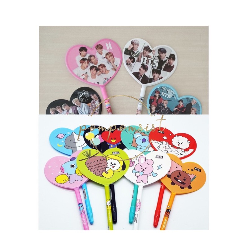 

PEN KIPAS LUCU PULPEN KIPAS BTS