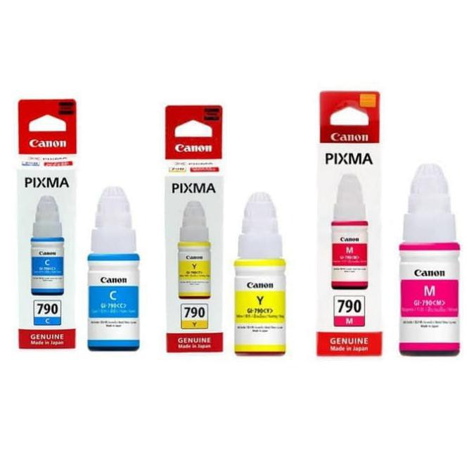 

Promo Tinta Canon 790 Cyan, Magenta, Yellow - Biru Terbatas