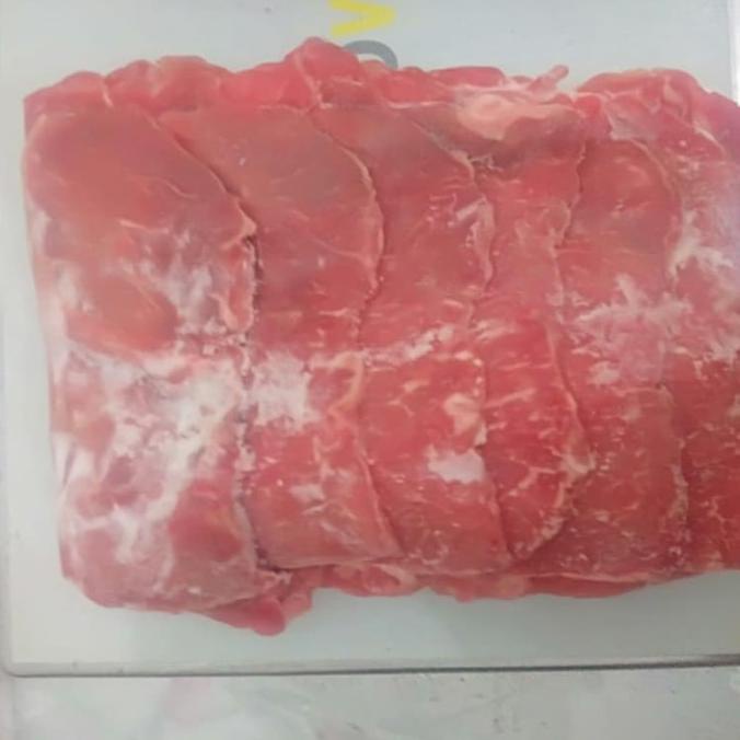 

[[BISA COD]] Daging Slice Potongan Tipis Tipis IMPORT untuk TERIYAKI YAKINIKU 1KG