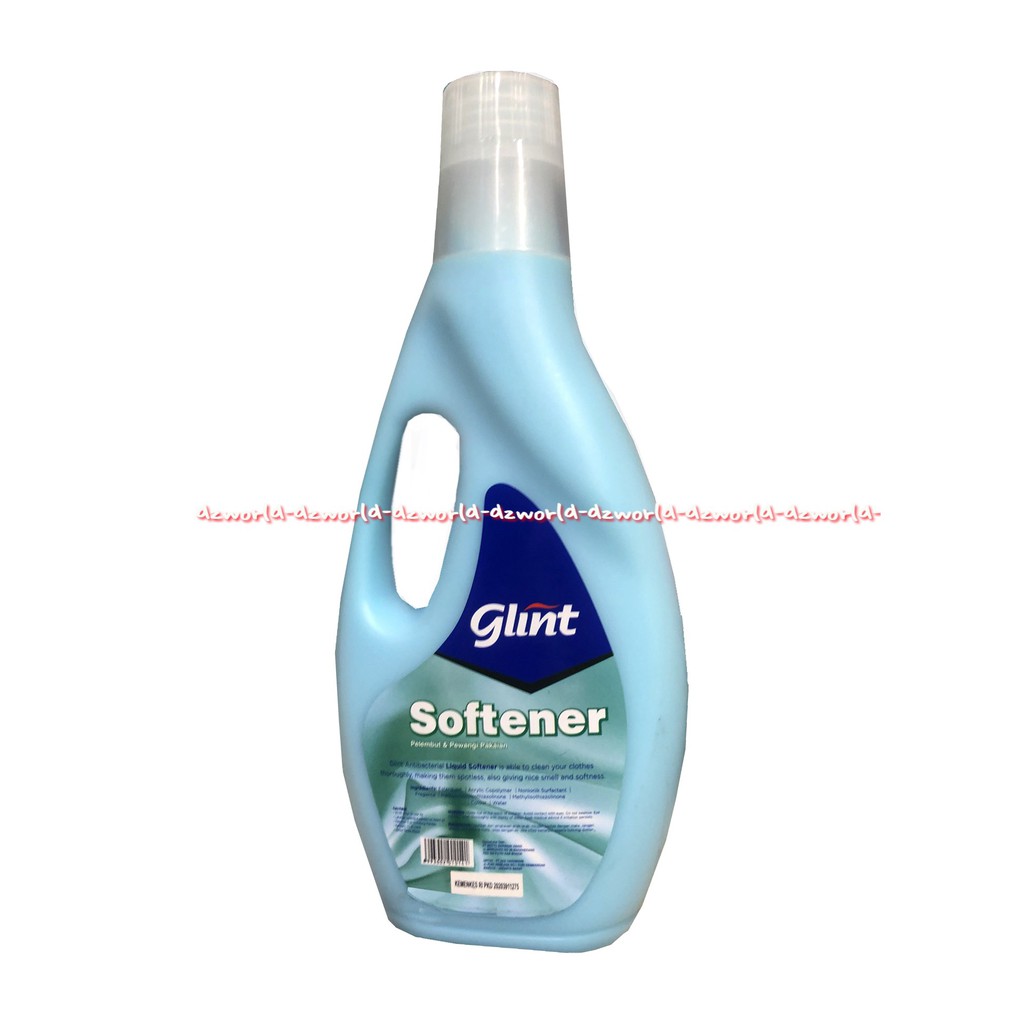 Glint Softener Gorgeous Pink Anti Bacterial Pelembut Dan Pewangi Pakaian 1L Glint Pink Blue