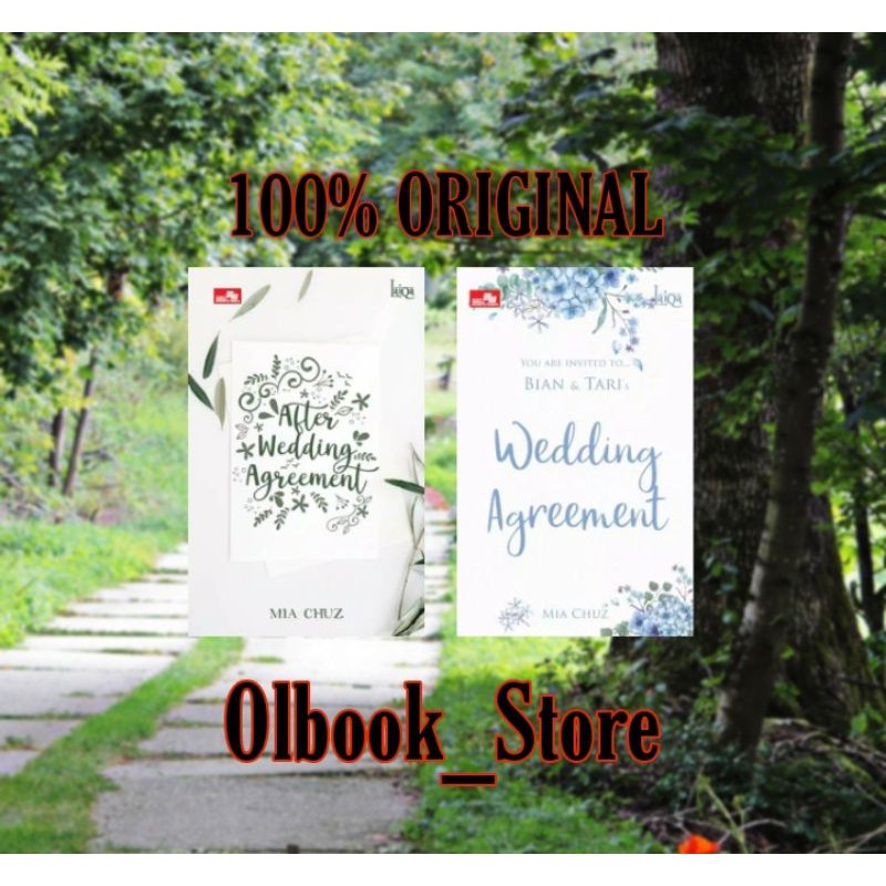 

( PAKET ) BUKU WEDDING AGREEMENT DAN AFTER WEDDING AGREMENT BY MIA CHUZ