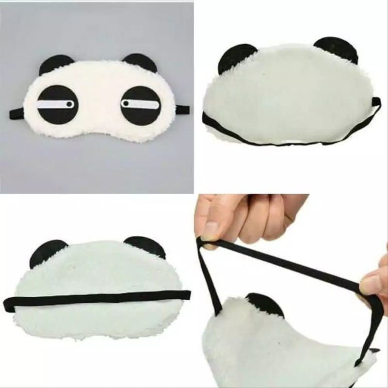 Penutup Mata Panda / Masker Mata / Sleeping Eye Panda Lucu / Eye Cover Cute Panda