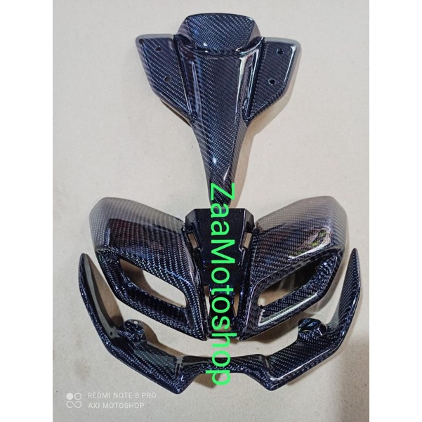 Cover headlamp MT15 carbon kevlar