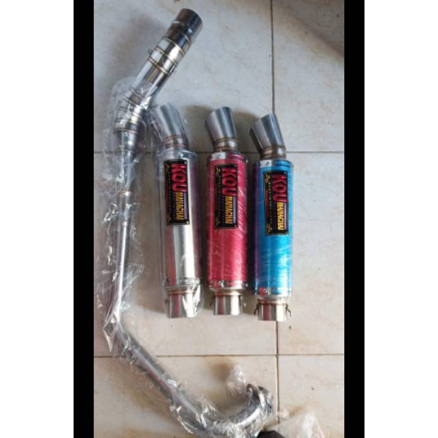 Knalpot kou mahachai FU. VIXION. MX. TIGER. SONIC. DLL