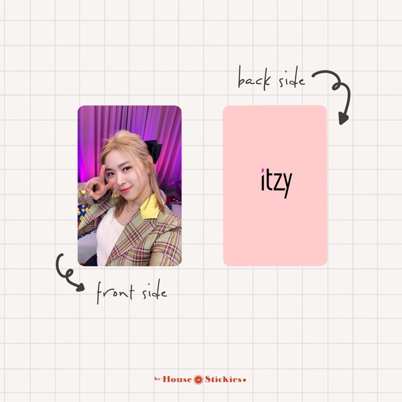 ITZY Unofficial Photocard (Gf Selca Edition)