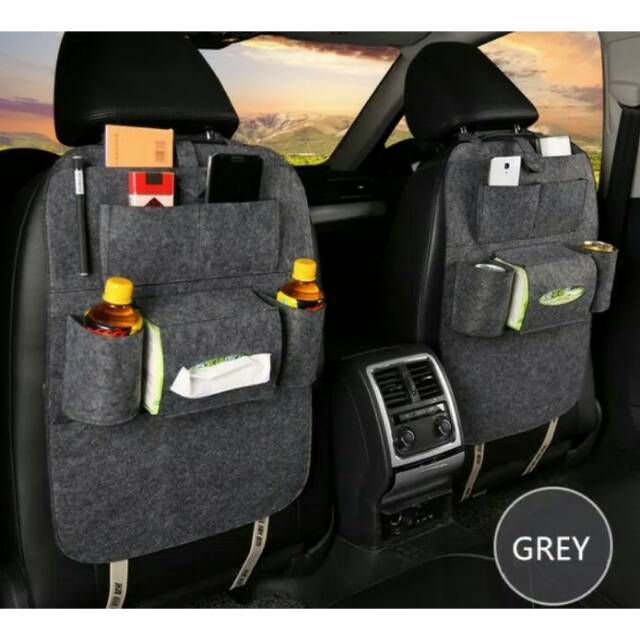 CAR SEAT ORGANIZER - AUTO CAR SEAT BAG ORGANIZER