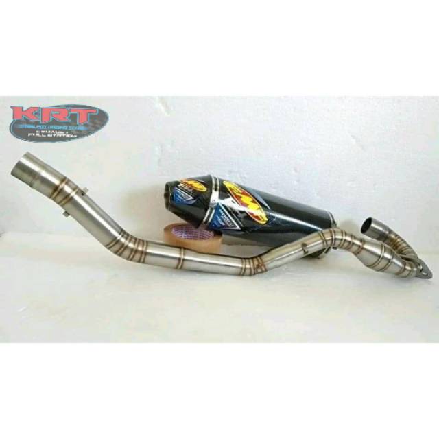 KNALPOT KLX CARBON #KLX #SUPERMOTO #D-TRACKER #CRF NORIFUMI ROCKET 4