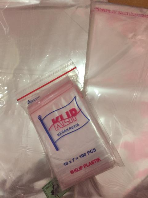 Plastik Opp Tebal 21x30 Single Seal Kuat Lem Buat Baju Celana Undangan