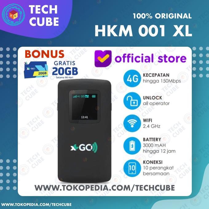 Termurah  Hkm 001 Hkm001 Mifi Modem Router Wifi 4G Unlock Free Xl Go Izi 20Gb